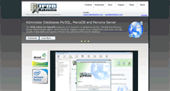Desktop Screenshot of jpdbadmin.com